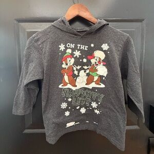 Kids Gray Disney Parks Chip n Dale Shirt